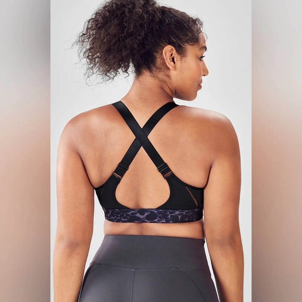 Fabletics‎ Zip front Zoe high support sports bra size XS